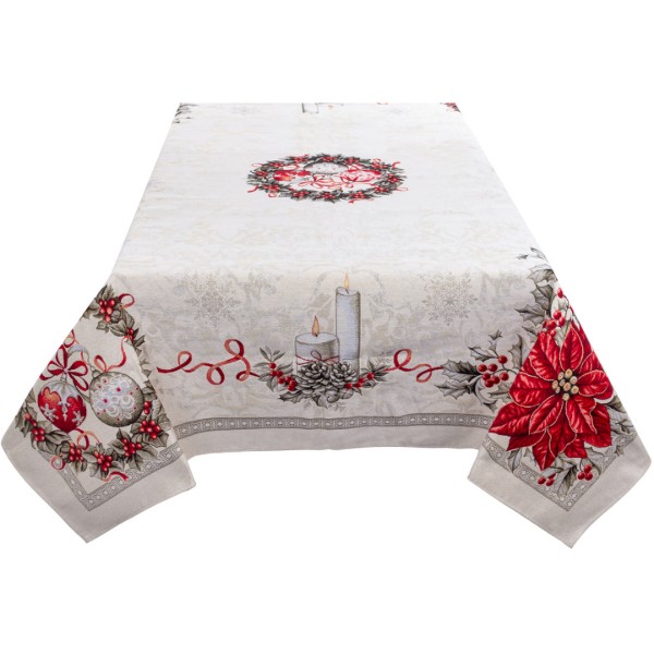 Фото - Скатерть прямоугольная Lefard kris lurex 100х100 см (732-311)