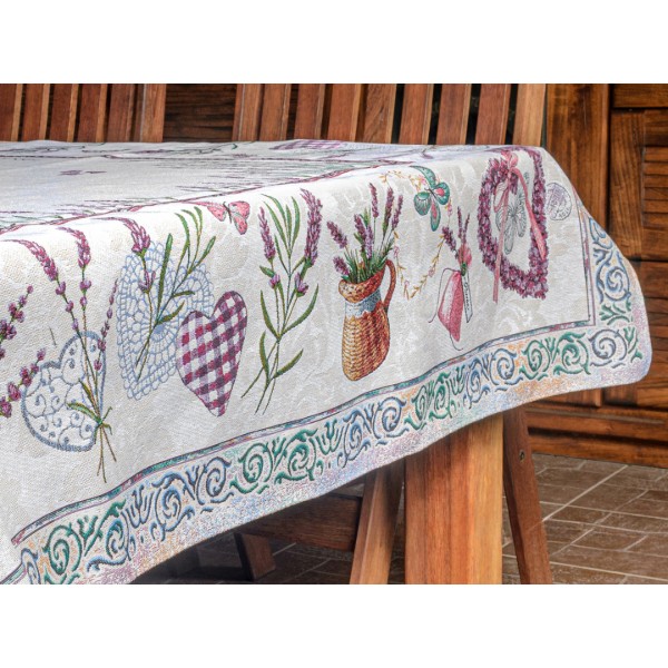 Фото - Скатерть прямоугольная Lefard Lavander 140х320 см (732-173)