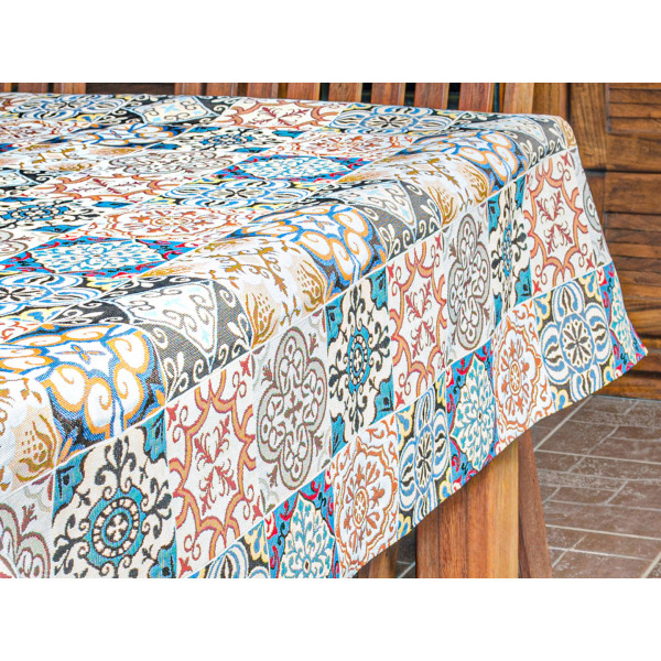 Фото - Скатертина квадратна Lefard Mozaik 140x140 см (716-105)