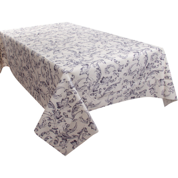 Фото - Скатерть квадратная Lefard Ornamental серый 140х140 см (715-382)