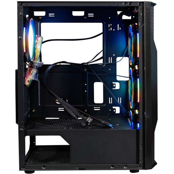 Фото - Корпус Frime Legion Black USB 3.0 без БЖ (Legion-U3-GLS-4DTRMLT16.6WP)