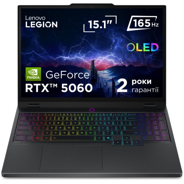 Фото - Ноутбук игровой Lenovo Legion 5 15IRX10 (83LY00F0RA) Eclipse Black