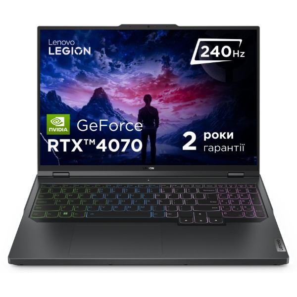 Фото - Ноутбук игровой Lenovo Legion Pro 5 16IRX8 (82WK00MHRA) Onyx Grey