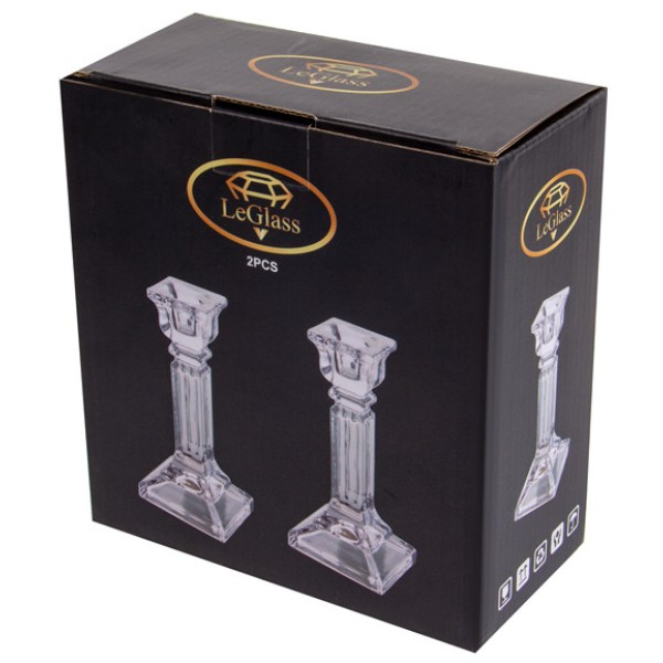 Фото - Свічник LeGlass 15 см  (355-261)