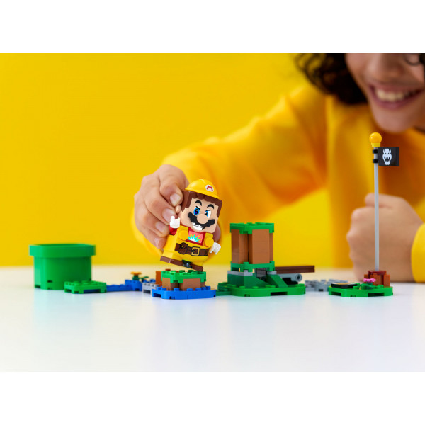 Фото - Конструктор LEGO Super Mario Маріо-будівельник (71373)