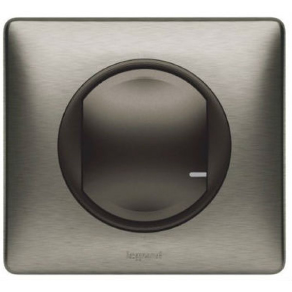 Фото - Бездротовий вимикач Legrand Celiane with Netatmo 1-клавішний Графіт (064893)