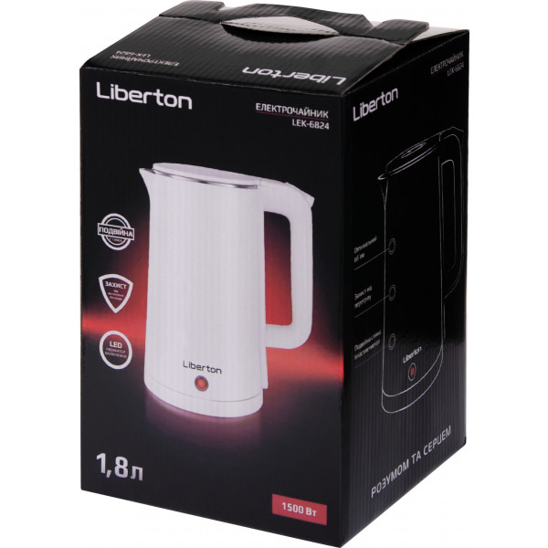 Фото - Электрический чайник Liberton LEK-6824