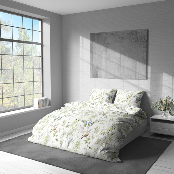 Фото - Комплект постільної білизни Lelit Полісатин Р-0203 полуторний (1200199)