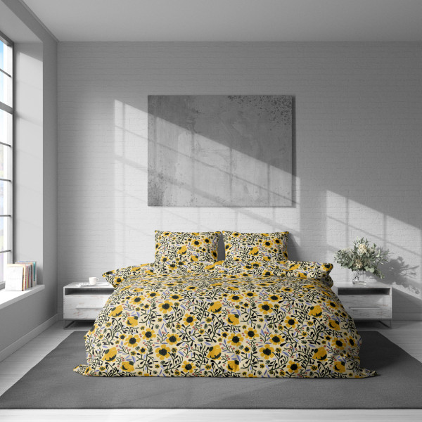 Фото - Комплект постільної білизни Lelit Р-0205 Полісатин євро (1200216)