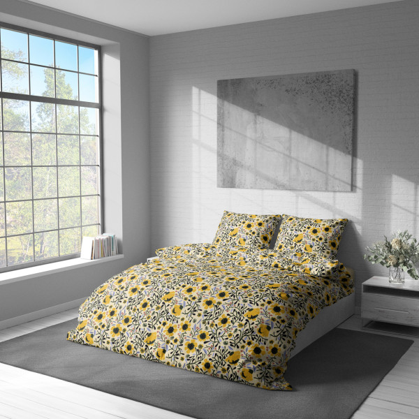 Фото - Комплект постільної білизни Lelit Р-0205 Полісатин євро (1200216)