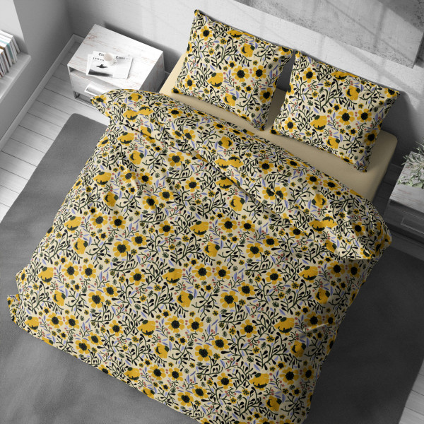 Фото - Комплект постільної білизни Lelit Р-0205 Полісатин сімейна (1200217)