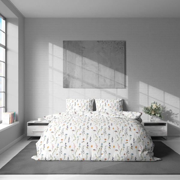 Фото - Комплект постільної білизни Lelit Р-0213 Полісатин двоспальний (1200554)