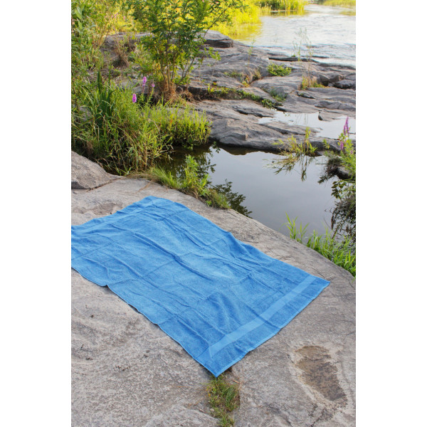 Фото - Рушник банний Lelit Синій 100х150 см 8015 (1201003)