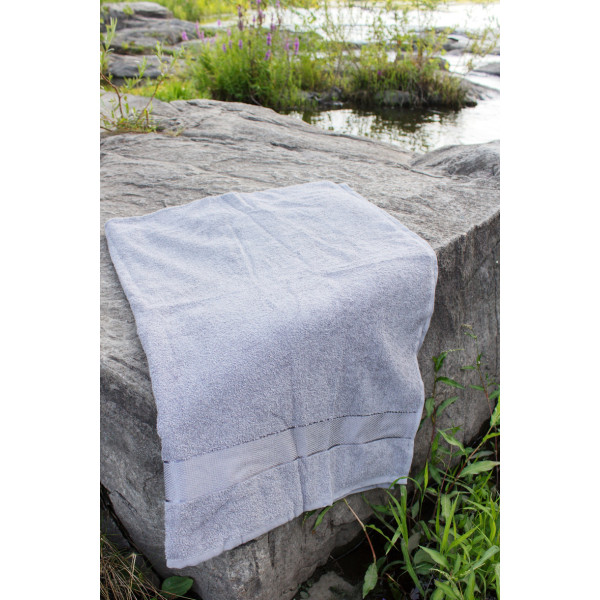 Фото - Рушник банний Lelit Сірий 100х150 см 8040 (1201004)