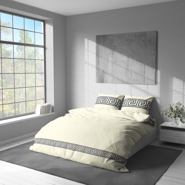 Фото - Комплект постільної білизни Lelit B-1191 Бязь двоспальний (1199704)