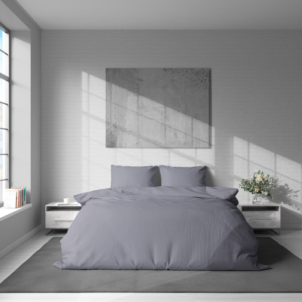 Фото - Комплект постільної білизни Lelit B-1237 Бязь Євро (1202983)