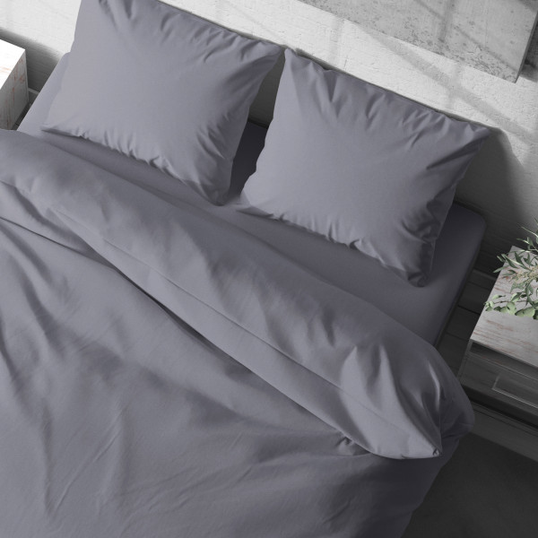 Фото - Комплект постільної білизни Lelit B-1237 Бязь Євро (1202983)