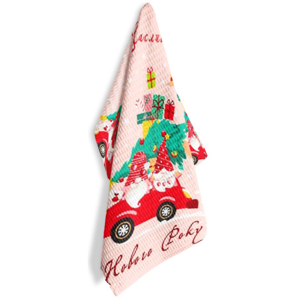 Фото - Набір рушників Lelit CHRISTMAS GNOMES 8072 34х60 4 шт. (1198928)