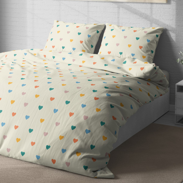 Фото - Комплект постільної білизни Lelit Поплін L-2056 полуторний (1199235)