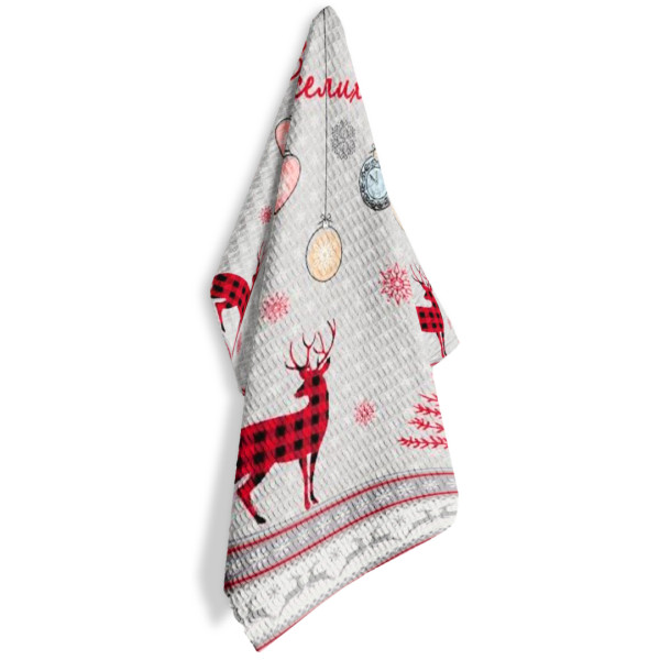 Фото - Набір рушників Lelit MERRY CHRISTMAS 8071 50х30 3 шт. (1198927)