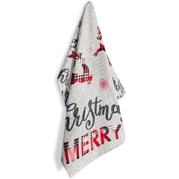 Фото - Набір рушників Lelit MERRY CHRISTMAS 8071 50х30 3 шт. (1198927)