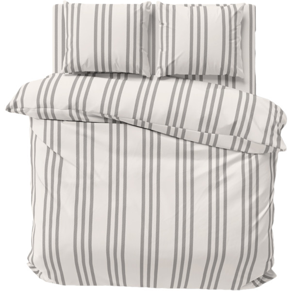 Фото - Комплект постільної білизни Lelit Полісатин Молочний з сірим P-0161 двоспальний (1196936) Фото - Комплект постільної білизни Lelit Полісатин Молочний з сірим P-0161 двоспальний (1196936)