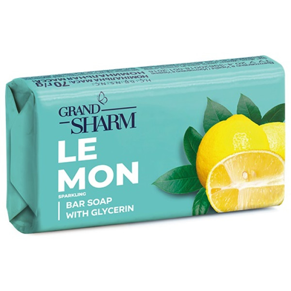 Фото - Тверде мило Grand Шарм Игристый лимон 70 г (4820195500668)