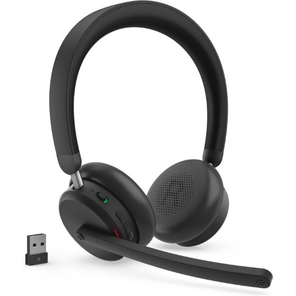 Фото - Навушники накладні бездротові Lenovo Dual-Mode Wireless ANC Headset 6550 (4XD1S19777)