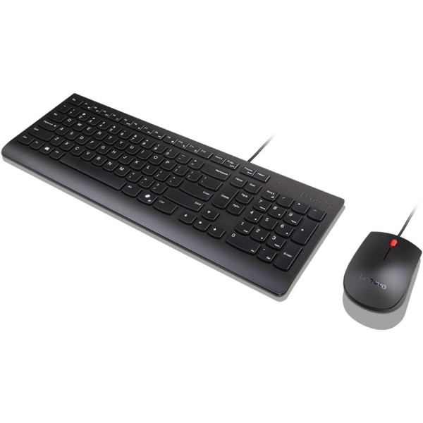 Фото - Клавіатура + миша дротова Lenovo Essential Wired Combo Keyboard and Mouse UA (4X31R68752)
