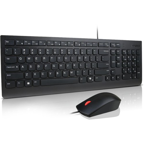 Фото - Клавіатура + миша дротова Lenovo Essential Wired Combo Keyboard and Mouse UA (4X31R68752)