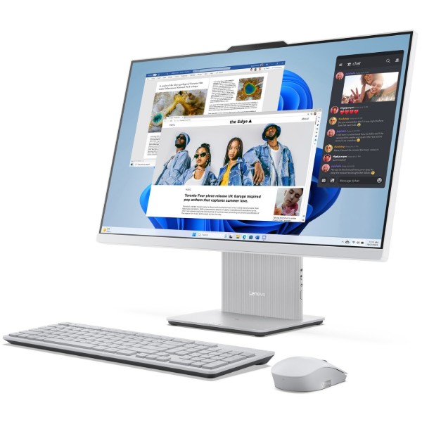 Фото - Компьютер-моноблок Lenovo IdeaCentre AIO 24AKP10 (F0JC001BUO) Cloud Grey