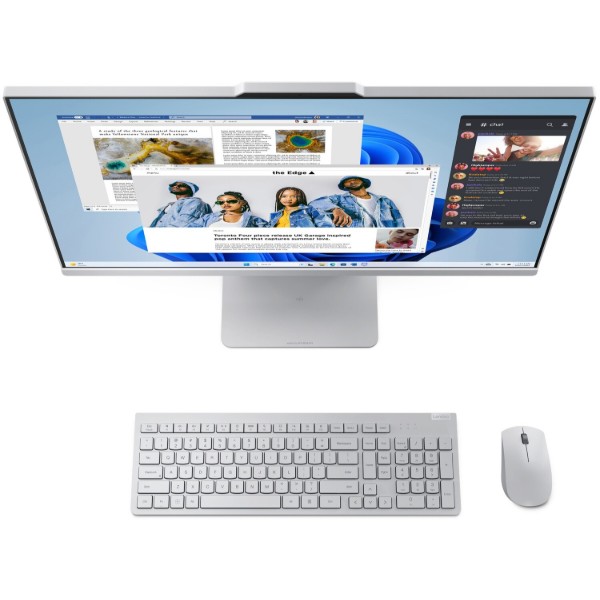Фото - Компьютер-моноблок Lenovo IdeaCentre AIO 24AKP10 (F0JC001BUO) Cloud Grey