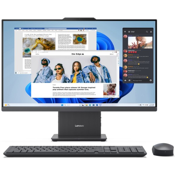 Фото - Компьютер-моноблок Lenovo IdeaCentre AIO 27IRH9 (F0HM0128UO) Luna Grey