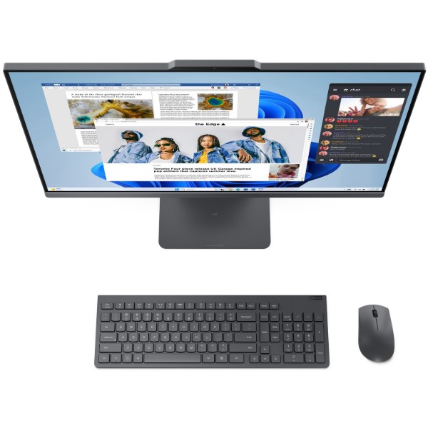 Фото - Компьютер-моноблок Lenovo IdeaCentre AIO 27IRH9 (F0HM0128UO) Luna Grey