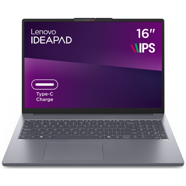 Фото - Ноутбук Lenovo IdeaPad Slim 3 16IPH11 (83US005DRA) Luna Grey