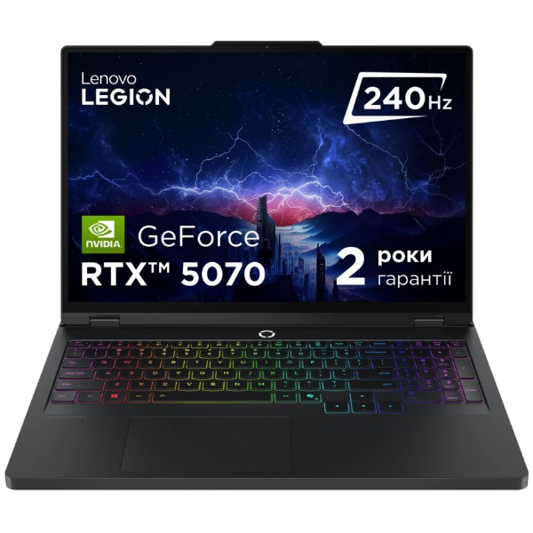 Фото - Ноутбук игровой Lenovo Legion Pro 5 16IRX10 (83NN007PRA) Eclipse Black