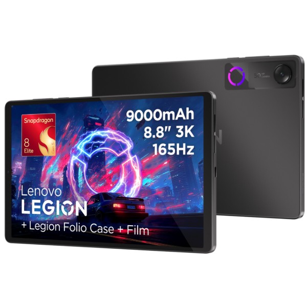 Фото - Планшет Lenovo Legion Tab (Gen 5) 12/256 WiFi Eclipse Black + Case (ZAH20089UA)