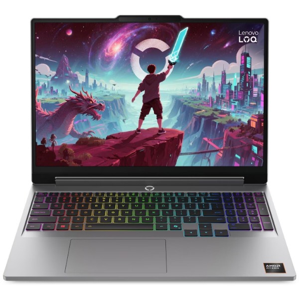 Фото - Ноутбук ігровий Lenovo LOQ 15AHP11 (83TN0025RA) Luna Grey