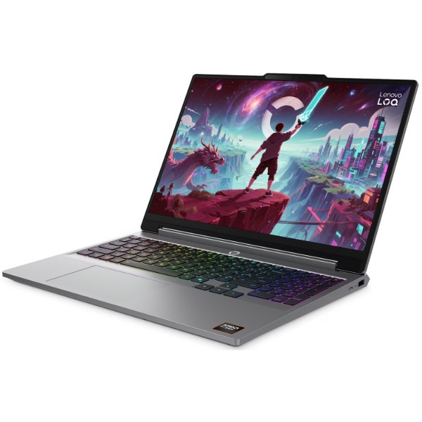 Фото - Ноутбук ігровий Lenovo LOQ 15AHP11 (83TN0025RA) Luna Grey