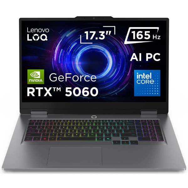 Фото - Ноутбук ігровий Lenovo LOQ 17IRX10 (83JH00GPRA) Luna Grey