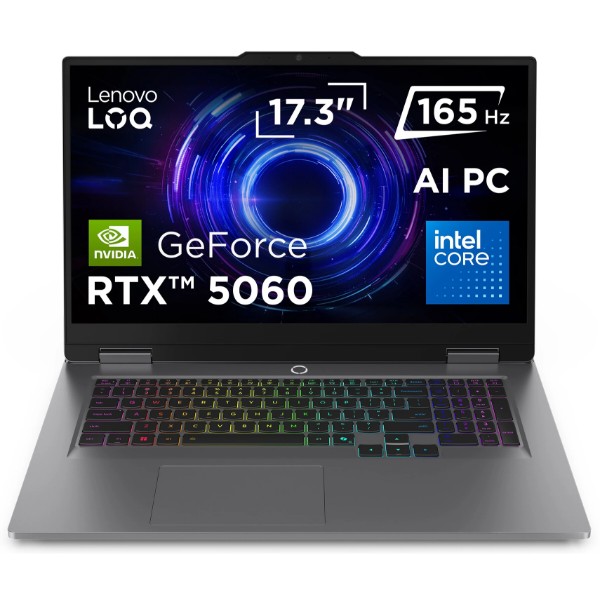 Фото - Ноутбук ігровий Lenovo LOQ 17IRX10 (83JH00GQRA) Luna Grey