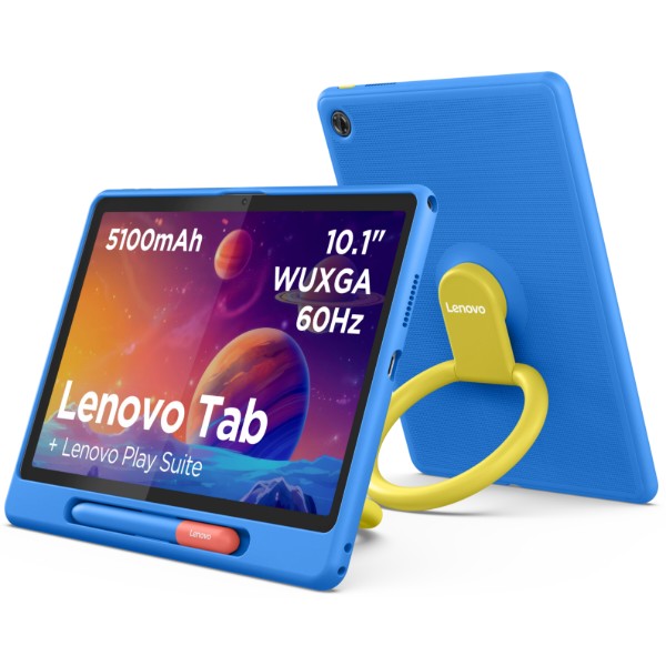 Фото - Планшет Lenovo Tab 4/128 WiFi (ZAEH0075UA) Luna Grey+Kids Bumper&Pen