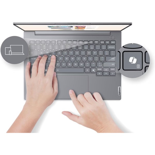 Фото - Ноутбук Lenovo ThinkBook 14 G8 (21SJ00P8RA) Arctic Grey