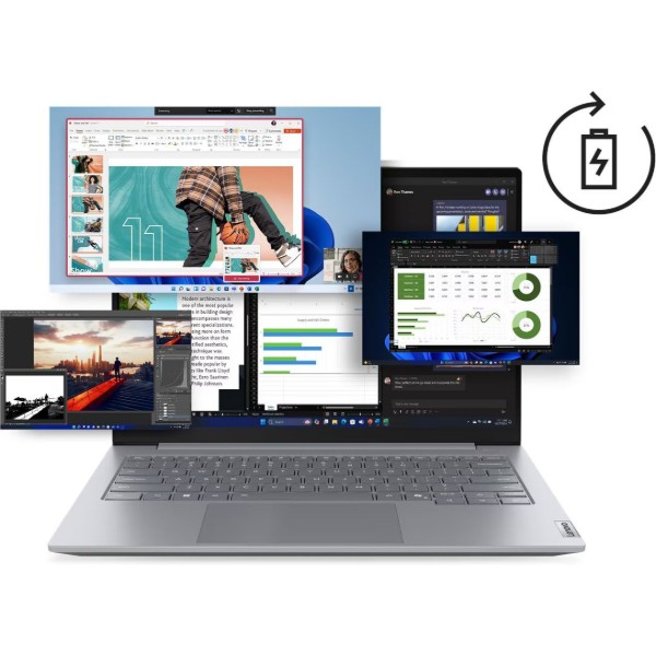 Фото - Ноутбук Lenovo ThinkBook 14 G8 (21SJ00P8RA) Arctic Grey