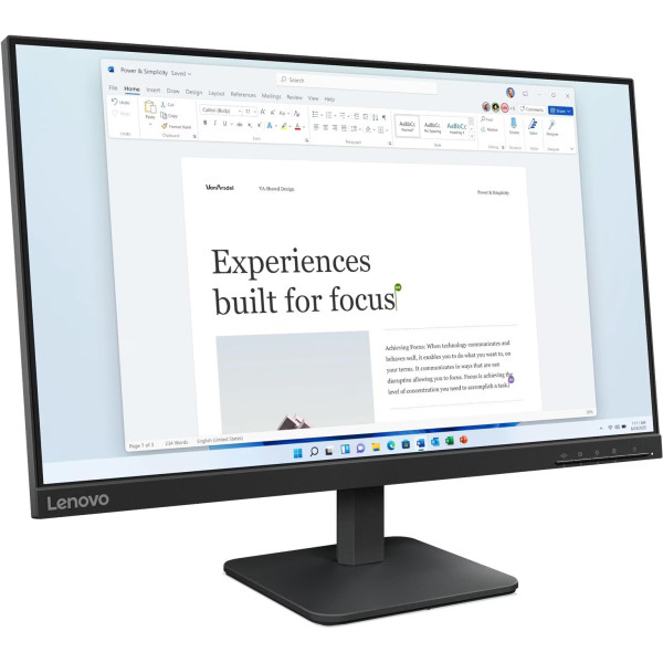 Фото - Монитор Lenovo L24-4E (68C2KAC1UA)