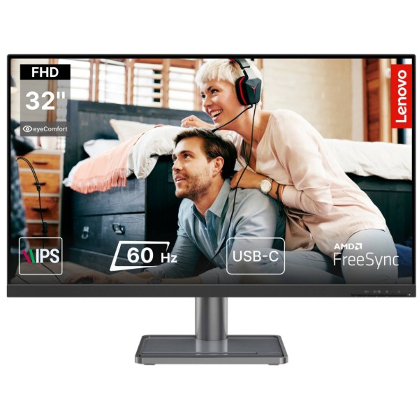 Фото - Уцінка - Монітор Lenovo L32P-30 (66C9UAC1UA)