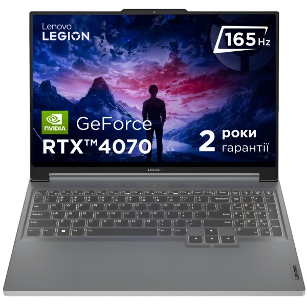 Фото - Ноутбук игровой Lenovo Legion Slim 5 16IRH8 (82YA00DBRA) Misty Grey