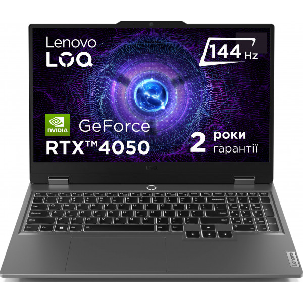 Фото - Ноутбук игровой Lenovo LOQ 15IAX9 (83GS00H4RA) Luna Grey