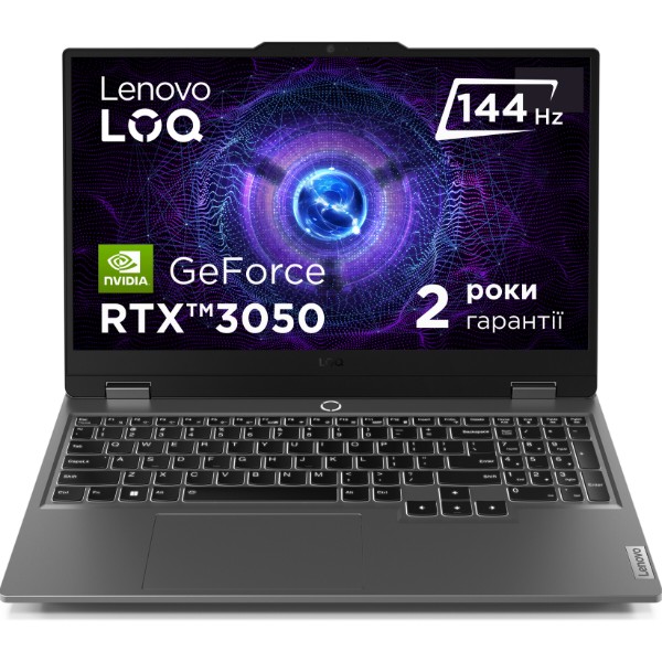 Фото - Ноутбук ігровий Lenovo LOQ 15IAX9 (83GS007KRA) Luna Grey