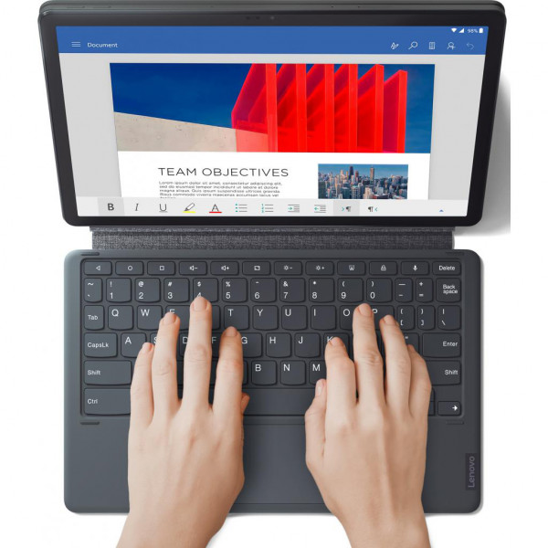 Фото - Планшет Lenovo Tab P11 TB-J606F WiFi 4/128GB Slate Grey (ZA7R0041UA)